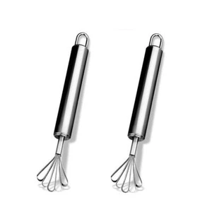 2er Pack Edelstahl Kokos Fleisch Schaber Fischhaut Schaber Kokos Reibe - Bild 1 von 5