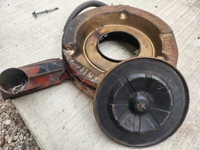 Conjunto de filtro de aire Mustang Comet Falcon Galaxie 1965 289 OEM con snorkel dorado Foto 1 de 4