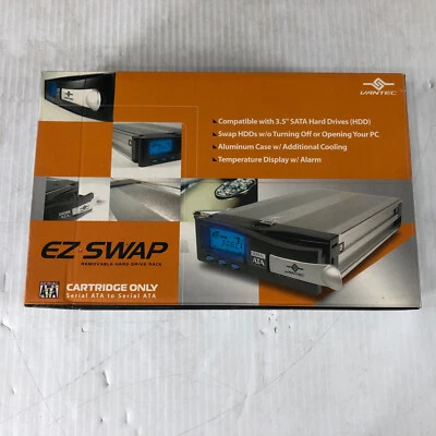 Vantec Ez Swap Removable Hard Drive Rack MRK-200ST-BK In Box - Image 1 of 4