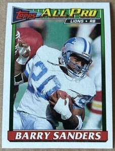 BARRY SANDERS HOF 1991 TOPPS ALL PRO Card #415  NM-MT Condition - Picture 1 of 2