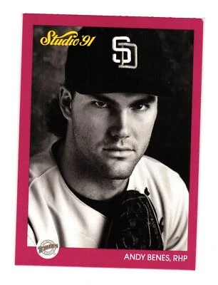 1991 Studio #242 Andy Benes - Image 1 of 2