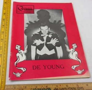DeYoung and Company Genii International Conjurors magazine Magicians 1972 - Picture 1 of 6