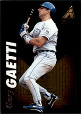 1995 Pinnacle Zenith Gary Gaetti . Kansas City Royals #36