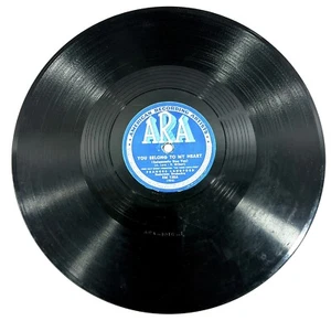 Frances Langford & Lou Raderman Orch 78rpm You Belong To My Heart / Our Waltz - Imagen 1 de 3