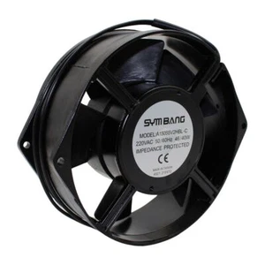 Lüfter Ventilator 230V im Metallgehäuse Flügelraddurchmesser Ø 150mm - Bild 1 von 6