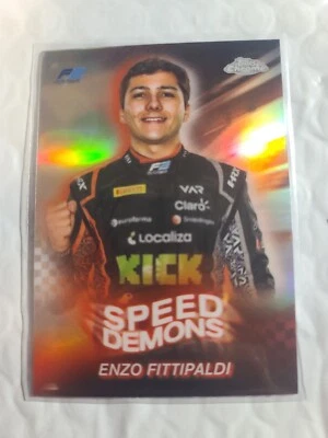 2024 Topps Chrome F1 Formula 1 Enzo Fittipaldi #SD-23 Van Amersfoort Racing... - Image 1 of 2