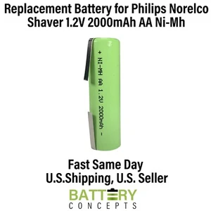 Razor Battery For PHILIPS 5810XL,5811XL,5814XL,5818XL,HP2750,HQ6675,HQ6676 - Picture 1 of 6