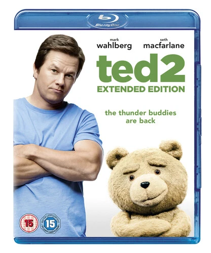 Ted 2 - Extended Edition Blu-ray (2015) Mark Wahlberg, MacFarlane (DIR) cert 15 - Image 1 of 2