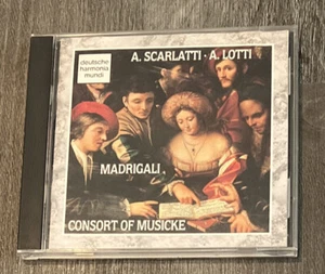 Anthony Rooley Consort of Musike - Madrigali, Scarlatti & Lotti 1991 -Disc is VG - Picture 1 of 3
