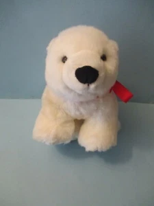 Marshmallow Polar Bear 2007 Borders Exclusive Plush Princess Soft Stuffed Toy - Picture 1 of 5