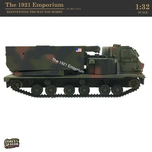 1:32 Diecast Unimax Toys Forces of Valor US M270 Multiple Launch Rocket System - Picture 1 of 6