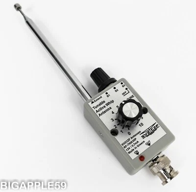 Active Whip Antenna 400 KHz - 30 MHz For Icom IC-R20 * AOR AR8200 *Alinco DJ-X11 - Image 1 of 4