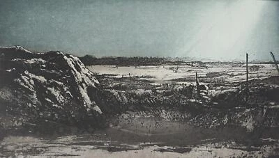 KLAUS BÖTTGER - "Tagebuch Scotland"- Radierung - 1976 - Bild 1 von 2