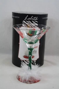 Lolita Shop-a-Holiday Love My Martini Glass - Picture 1 of 13