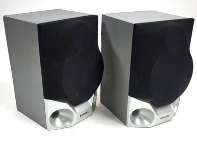 Vintage Philips FWB-C28 Altoparlanti Stereo – 6 Ohm – Testato Fabbrica – 12x8x9 - Immagine 1 di 4