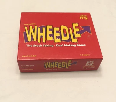 2002 Wheedle~Stock Taking - The Deal Making Card Game SEALED Deck of Cards #8888 - Image 1 of 4