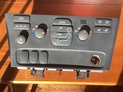 Volvo S60 V70 2005-2009 calefacción aire acondicionado temperatura climatización interruptor unidad Foto 1 de 4