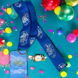 Disney Exclusive Trading Pin Year Of A Million Dreams With Lanyard And Card - Picture 1 of 7