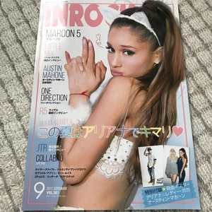 Inrock Magazine Sept 2015 Ariana Grande Maroon 5 One Direction Unread - Picture 1 of 4