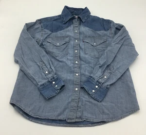 Camisa vaquera de manga larga para mujer Levi's, azul claro, XS - Imagen 1 de 3