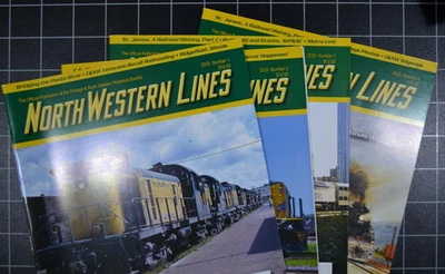 NORTH WESTERN LINES - CHICAGO & NORTH WESTERN HISTORICAL SOCIETY - 2020 - #1-4 Foto 1 de 4