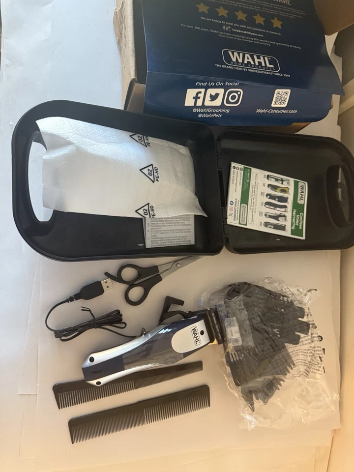 wahl Lithium Ion Pro Rechargeable Cordless Hair Clippers - Image 1 of 4