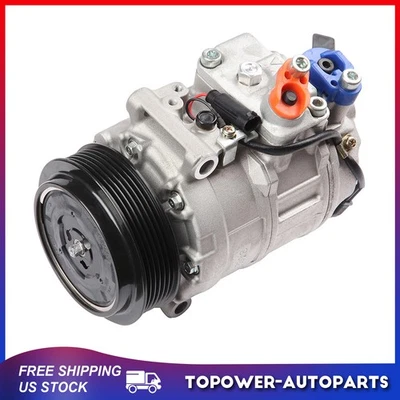 空调交流压缩机适用于梅赛德斯-奔驰 E350 C320 C240 CLK350 CL500 CL600 E550 — 第 1/4 张图片