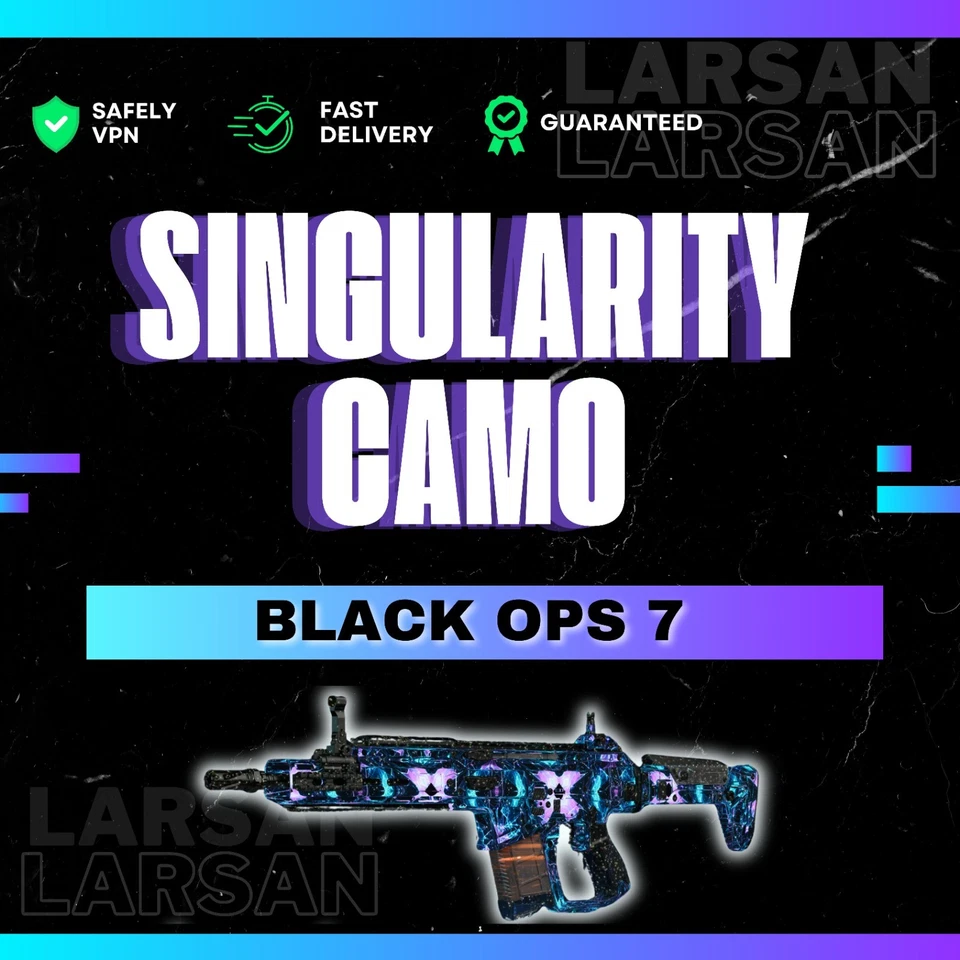 Call Of Duty Black Ops 7 - Singularity Camo - All Unlock - Legit - Psn XBOX  - Image 1 of 1