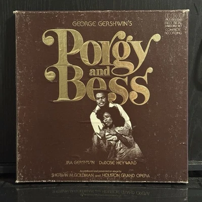 NM George Gershwin Porgy & Bess 1977 RCA Red Seal 1st Press 3xLP Box + Libretto - Image 1 of 4