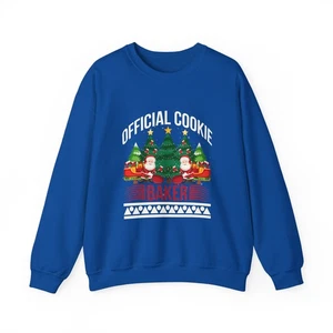 Felpa ufficiale Cookie Baker, maglione natalizio, regalo di Natale, accogliente [...] - Foto 1 di 26