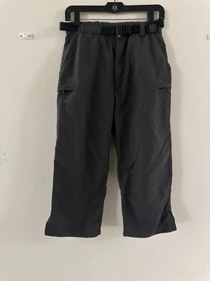  Pantalones cortos de nailon grises North Face para mujer talla S Foto 1 de 4