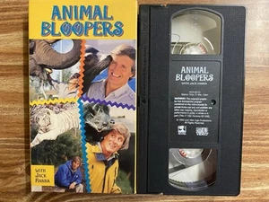 ANIMAL BLOOPERS With Jack Hanna VHS 1993 (21 Minutes) - Picture 1 of 2