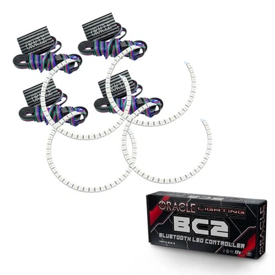 LED Halo Headlights Factory Surface Add On Custom Lights ColorSHIFT 2342-335 Foto 1 de 4