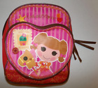 Lalaloopsy Kids Backpack Pink and Red Canvas Prairie Dusty Trails CUTE