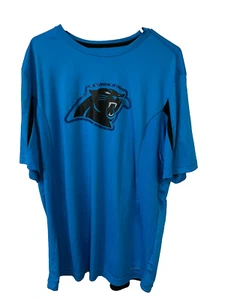 Vintage Majestic Carolina Panthers Performance Shirt Adult XL Gently Used - Picture 1 of 2