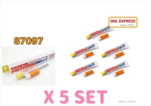 TAMIYA POLYESTER PUTTY 87097 MADE IN JAPAN 40g X 5 SET - Picture 1 of 4
