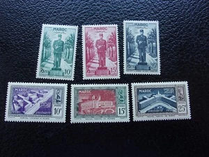 MAROKKO - Grüne Briefmarke/Briefmarke Nr. 299/304 n* MH (A51) - Bild 1 von 2