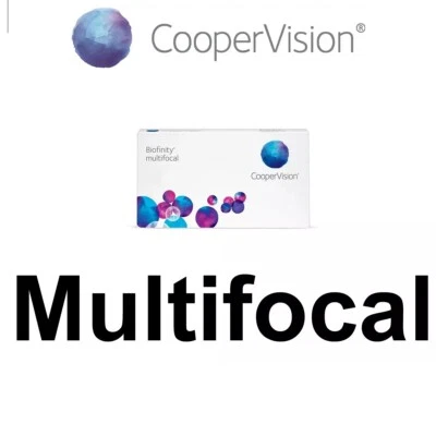Biofinity ® Multifocal 3er-Pack - multifocale Monatslinse Cooper  ® (-Werte) - Bild 1 von 4