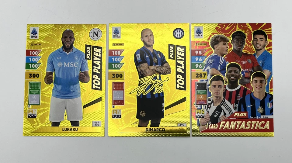 MANUELKANT Calciatori Adrenalyn XL 2024 2025 Card Panini Serietta TOP PLAYER PLUS + FANT...