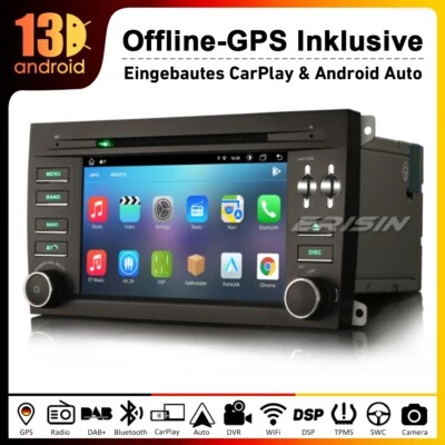 8 Kern Android 14 GPS Autoradio Carplay für Porsche Cayenne DVD Bluetooth WiFi - Bild 1 von 4