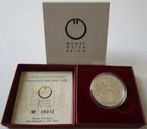 Austria 10 Euro 2004 Schloss Artstetten Silver Proof - Picture 1 of 3