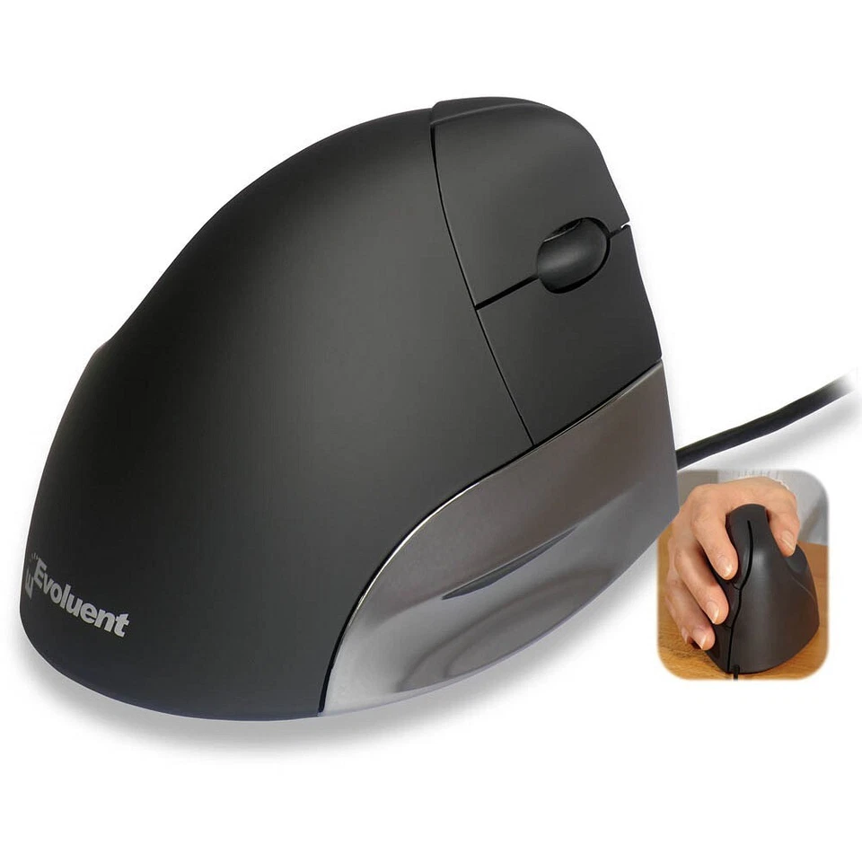 Evoluent Vertical Mouse Standard rechts Maus ergonomisch kabelgebunden VMSR DEMO - Bild 1 von 1