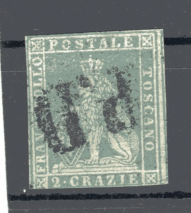 ITALIA, TOSCANA, YV # 13 - SASSONE # 13a, USADO Foto 1 de 1