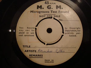 PREACHER ROLLO, AT THE JAZZ BAND BALL, MGM RECORDS DEMO 1956 - Bild 1 von 1