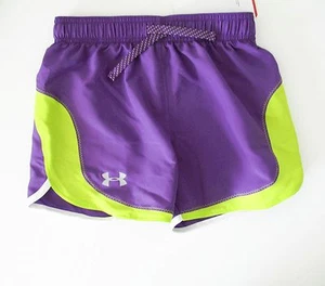 Under Armour Big Girls Stunner Shorts Purple Sz YMD - NWT - Picture 1 of 1