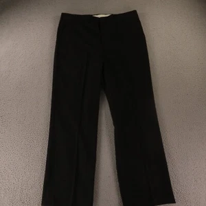 Vintage Hopsack Hose Herren 36 schwarz Dacron Polyester Wolle Slacks atmungsaktiv 36x29 - Bild 1 von 14