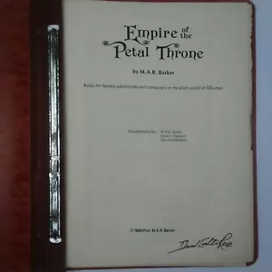 '83 Empire of the Petal Throne World of Tekumel Regeln für Fantasy M.A.R. Barker - Bild 1 von 7