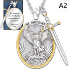 Catholic Patron Saint Pendant Michael St. Michael The Archangel Pendant Necklace