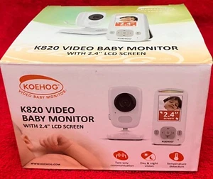 KOEHOG K820 Video Baby Monitor with One Camera Like Purchased in Original Box! - Picture 1 of 8