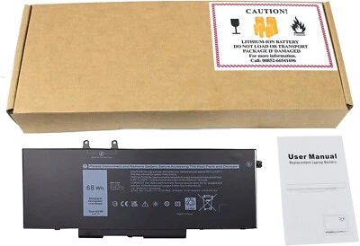 4GVMP Akku für Latitude 5400 E5400 5500 E5500 Precision M3540 3540 3550 Series - Bild 1 von 4